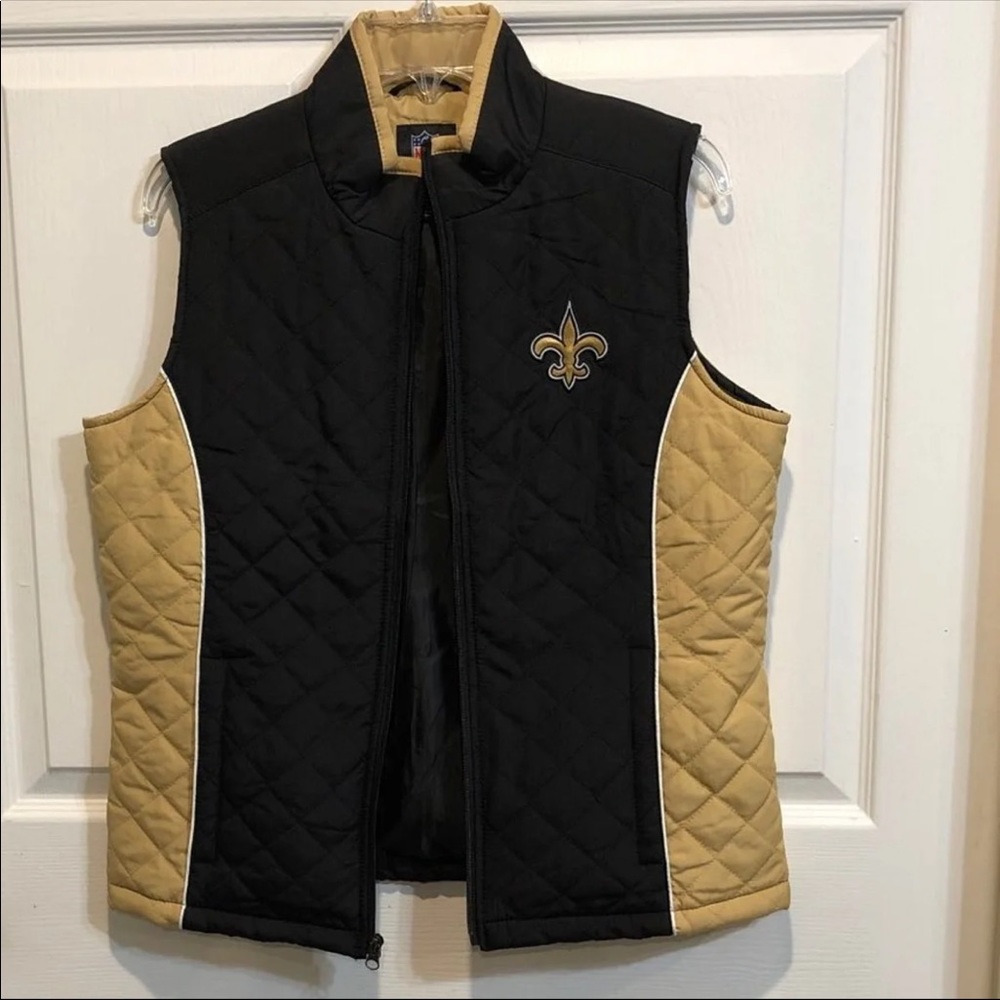 GIII Apparel NFL Team Saints Vest sz Med